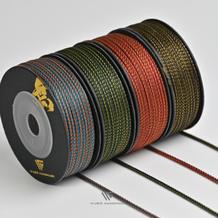 【双色蜀须线】无二文玩线1.2mm1.6mm双色编织线玉米线耐磨无弹力