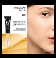 Derol Maple Leaf Yellow № 03 будет гармонизировать основу порошка, чтобы стать желтым
