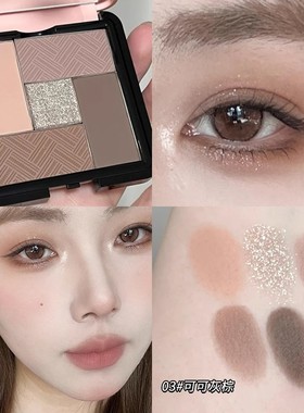 香乃炫技之作warm平替 超嗲白桃千金妆五色眼影盘蜜桃粉嫩百搭ins