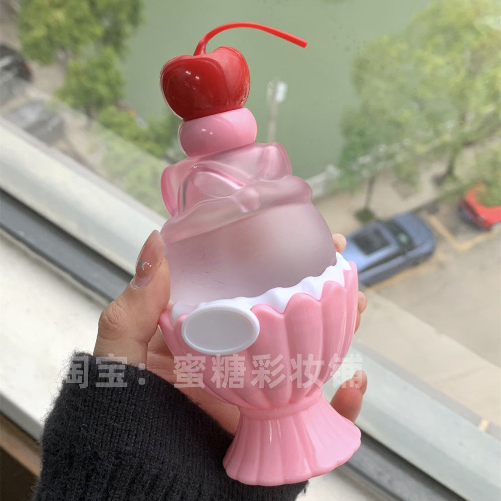 香迷糊了!樱花味的香水 冰淇淋瓶子造型香水冰激凌夏日清新甜美