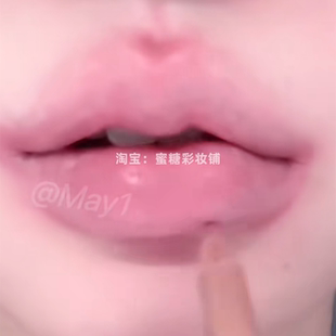 唇形画法..一支唇线笔就做到了.肉桂豆沙玫瑰咖啡棕丰唇 好网感