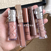 黄皮淡颜爱用裸棕 唇釉 低饱和裸色丰唇蜜水光镜面亚裔女高泰式