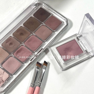 韩系ins妆容的精髓原来是这？低饱和藕灰烟粉紫棕色去肿深邃眼影