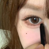 19玫瑰粉棕 我愿称之为眼头下至 韩国眼线胶笔卧蚕笔05 淡颜顺滑