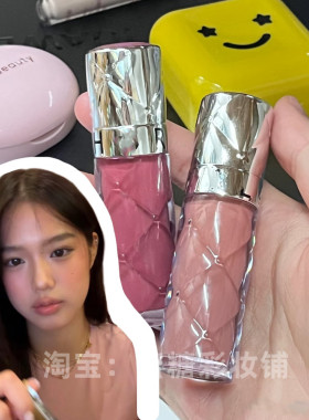 Jaden我懂美高clean girl了 超干净纯洁裸奶茶色透明感唇蜜唇釉女