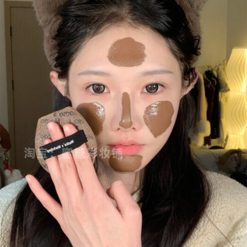 斯拉夫妆容 淡颜素人爆改浓颜混血大美女 小麦色古铜深肤色粉底液