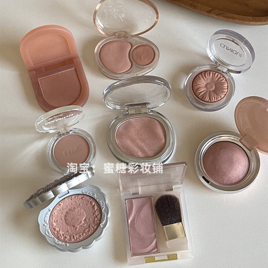 裸门幸福色又来了..黄皮显白922冬日温柔刀低饱和玫瑰粉腮红自然,彩妆/香水/美妆工具,腮红/胭脂,淘宝优惠券,粉丝福利购,淘宝优惠卷