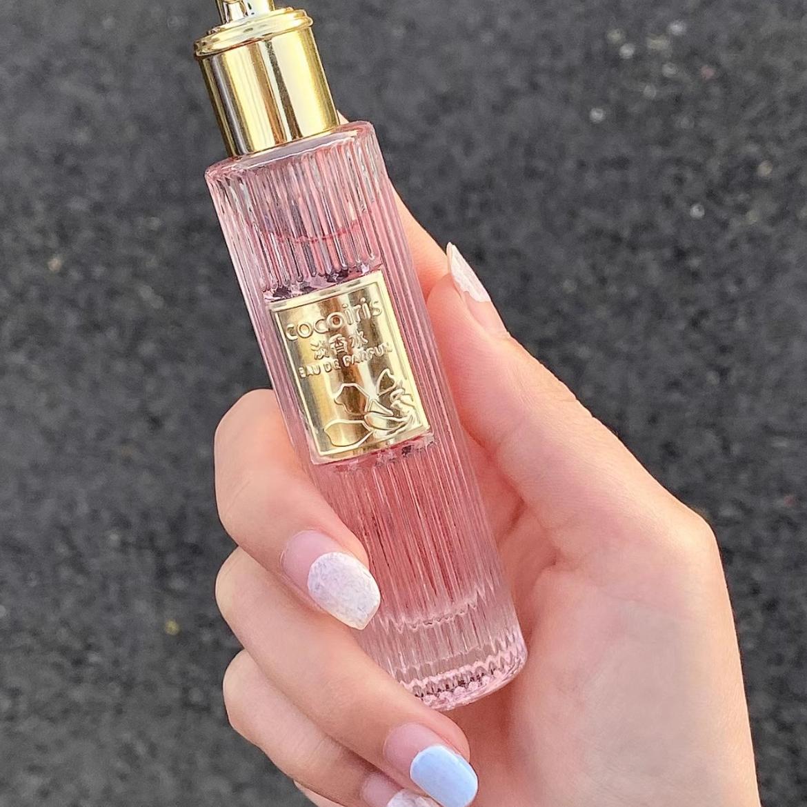 白茶+茉莉绿茶巨好闻书香门第清冷体香Cocoiris香水粉色邂逅 正品