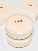 novo气垫遮瑕保湿 持久不易脱妆油皮气垫夏季 绒雾持妆气垫学生平价