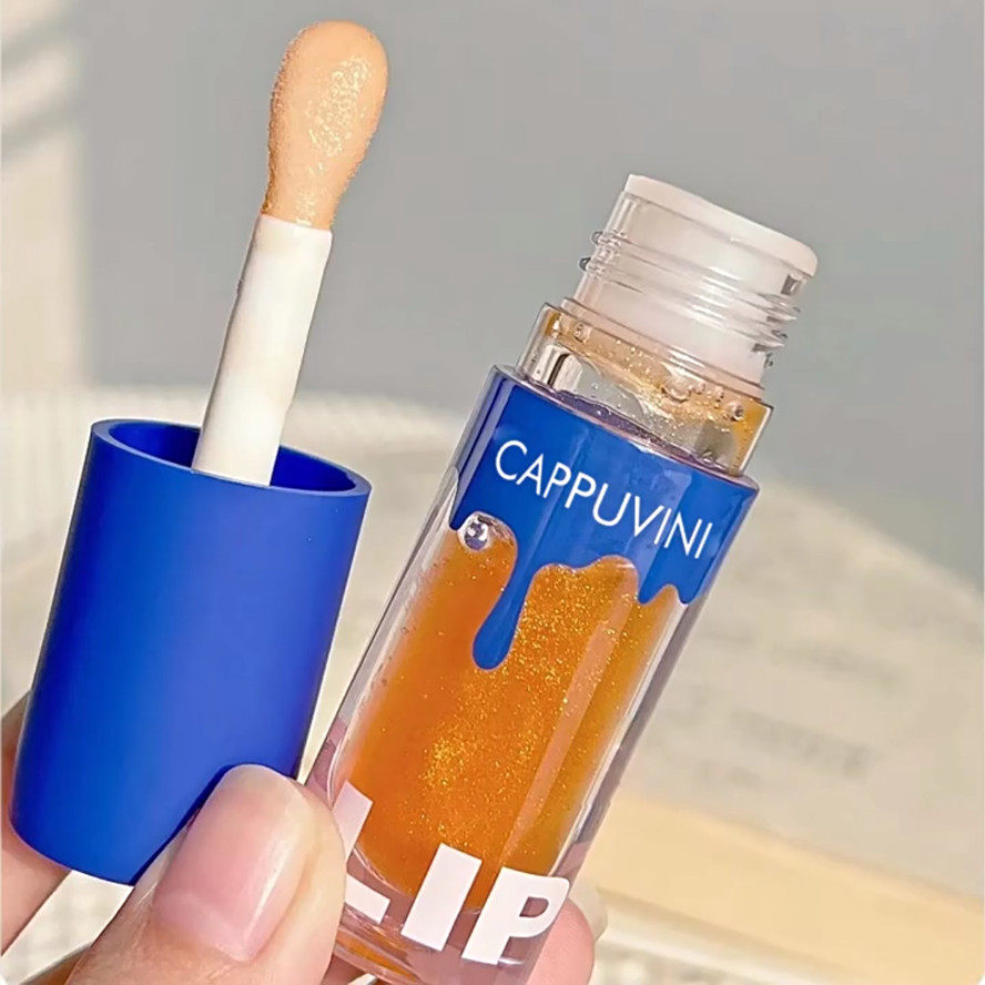 谁不喜欢金光闪闪！鎏金mlbb细闪碎钻保湿滋润护唇油唇蜜唇釉唇膜