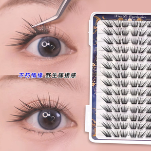 不朽情缘假睫毛女免胶自粘自然仿真浓密狐系上眼睫毛贴新款大容量