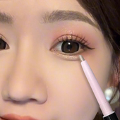 双头卧蚕笔提亮二合一高光修容一体极细眼睑下至笔眼线新手初学者