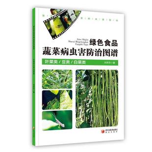 叶菜类.豆类.白菜类 绿色食品蔬菜病虫害防治图谱 包邮 9787806208113宁夏少年儿童 正版