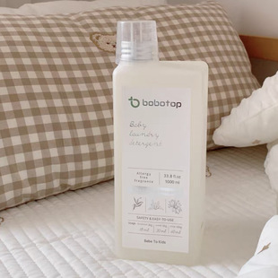 韩国进口bobotop博博塔洗衣液小朋友专用洗涤剂 1000ml