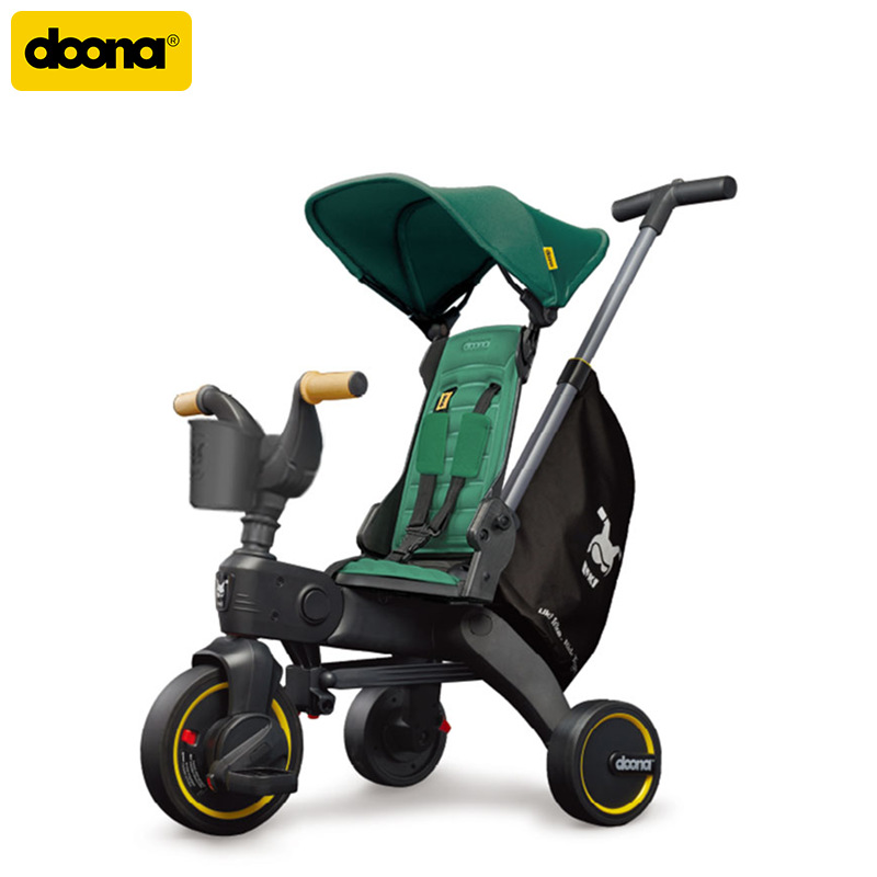 【品牌源头】Doona Liki S5宝宝儿童三轮车遛娃神器1-3岁折叠童车