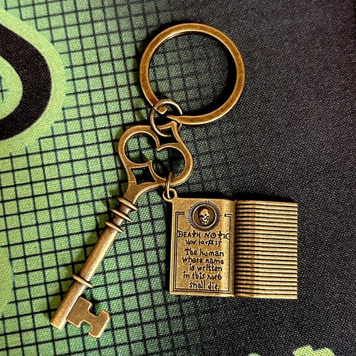 复古死亡笔记动漫周边钥匙扣挂件