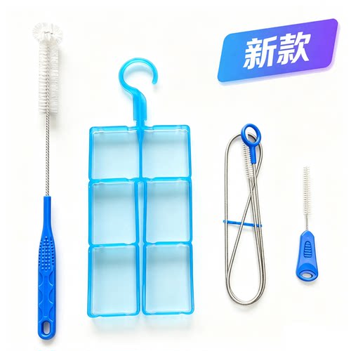包邮户外四件套水袋刷套装 户外骑车饮水工具水袋清洁刷子