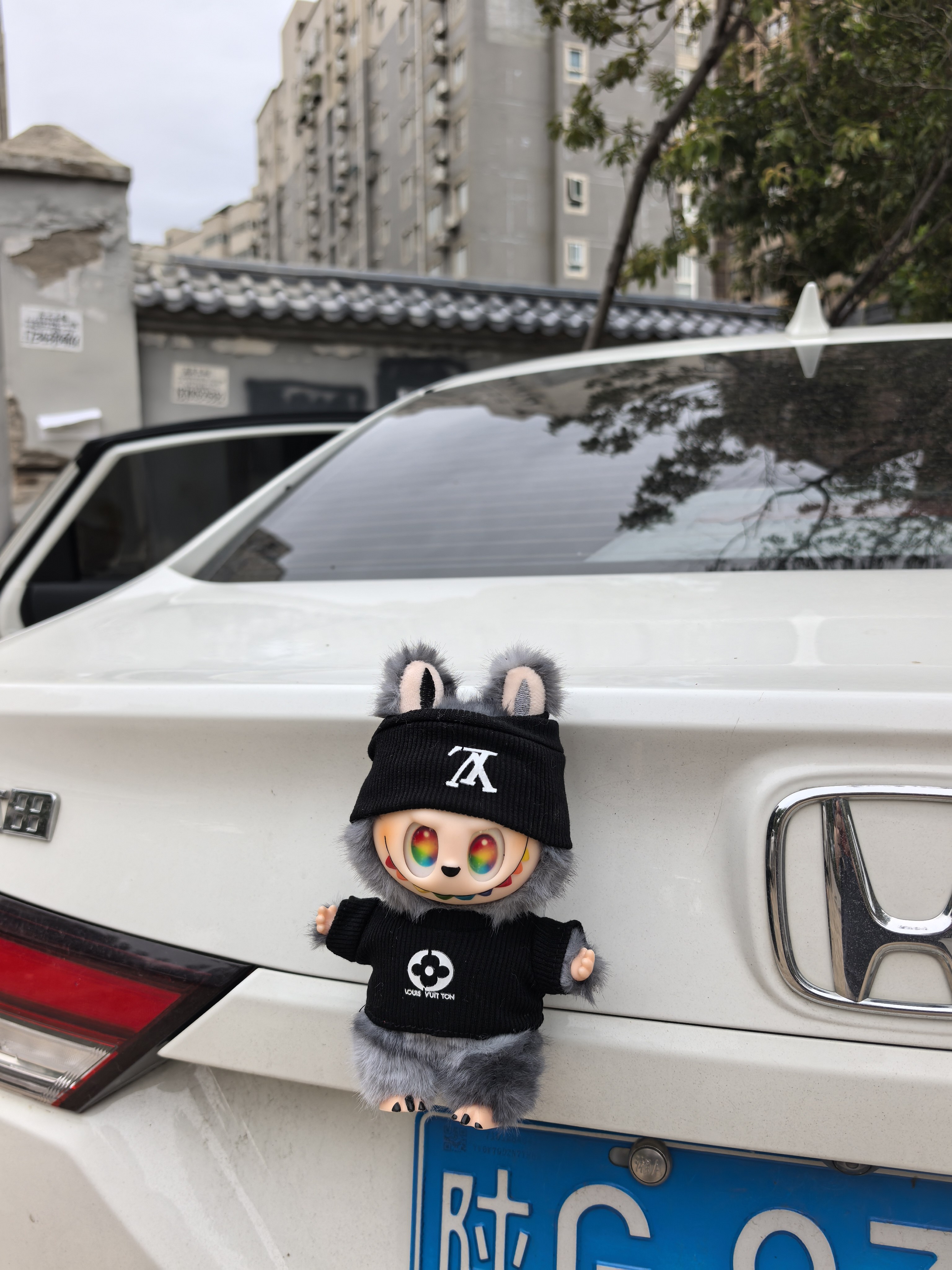 拉布labu汽车电动车后尾挂件玩偶装饰品潮玩挂件娃娃爱车好物,汽车用品/电子/清洗/改装,摆件,淘宝优惠券,粉丝福利购,淘宝优惠卷