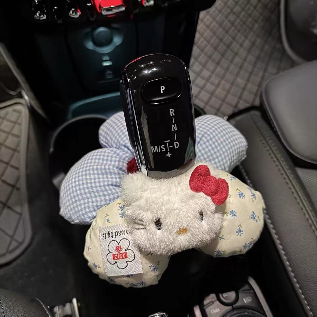 可爱kitty汽车挡把套手动自动挡装饰创意变速杆保护手柄套档把套