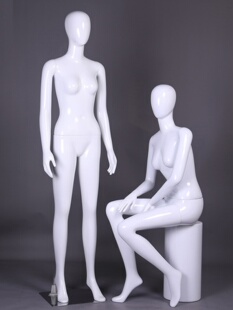 亮白模特道具女全身服装店女模特橱窗女装假人韩版人台模特展示架