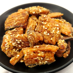 即食香辣带鱼酥小鱼干干货鱼排金鲤桥特产小吃食品海鲜酥香零食