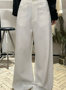 LIMO-高定品质爆款2.0弯刀裤老钱极简经典百搭休闲裤西裤YS1-5240
