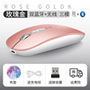 [Bluetooth+receiver version] Rose Gold-Return to the desktop function with one button