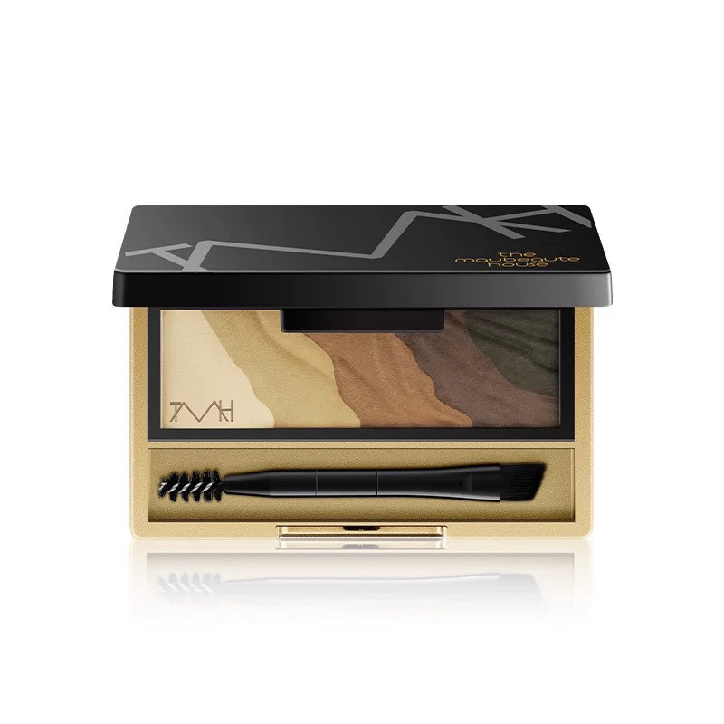 TMH未来肌塑颜五色眉粉深咖色