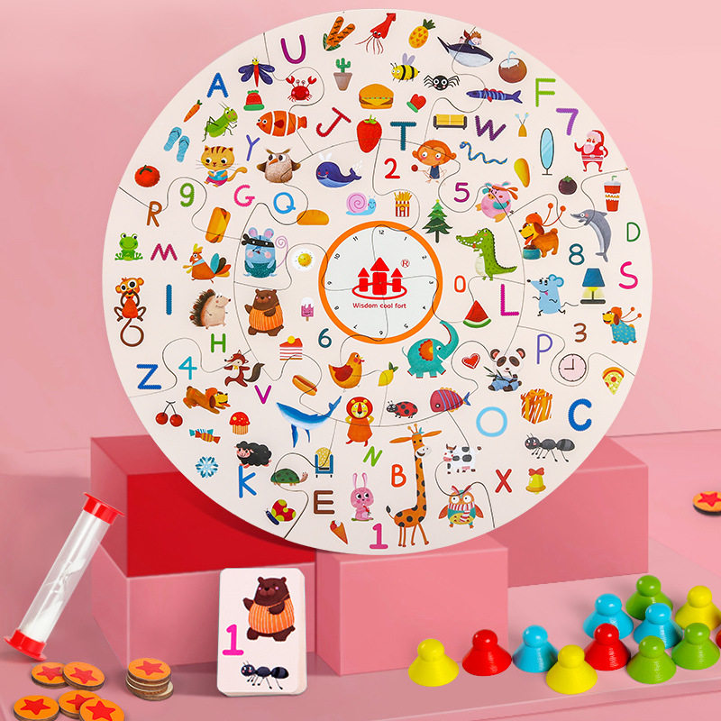 欢乐小侦探找图游戏图中找物看图找一找儿童专注力训练找找看玩具