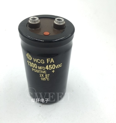 进口 日立 原装450V1300UF 螺丝脚电容电解 400V1500UF