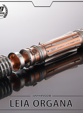 现货八九光剑 莱娅光剑  高亮P芯像素收藏款 全金属道具复刻1:1