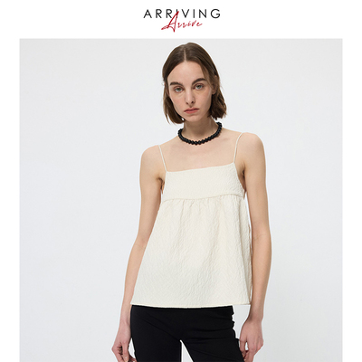 ArrivingArrive 吊带蓬蓬上衣