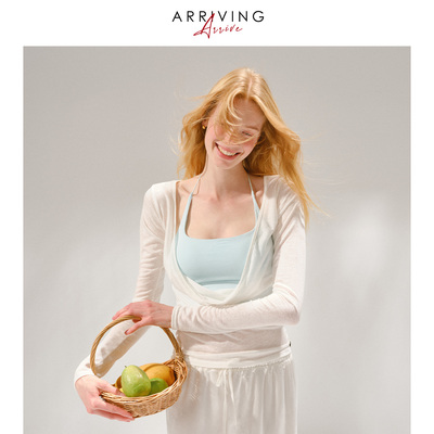 ArrivingArrive荡领上衣吊带