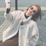 【冬装现货】2023冬季皮毛一体羊羔毛外套205A-K122-P165控238，女装皮草，浙宝293