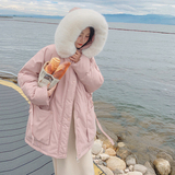 【主推新款】色中长款衣外套205A-K633-P185控278，女装棉衣/棉服，浙宝293