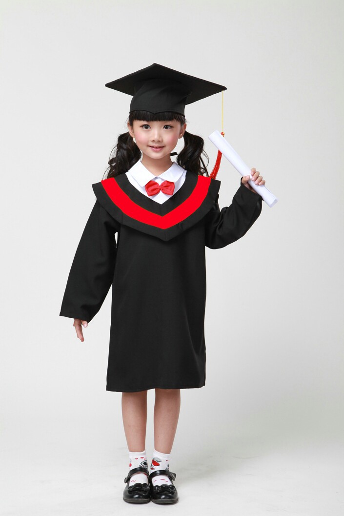 特价幼儿园毕业拍照博士服中小学生毕业典礼学士服博士服院士服