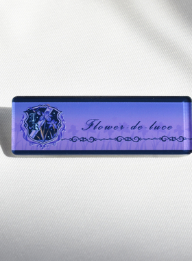 【卡拉物语】蓝色忧郁JK名札DK制服胸牌日系学院风校供感学生名扎