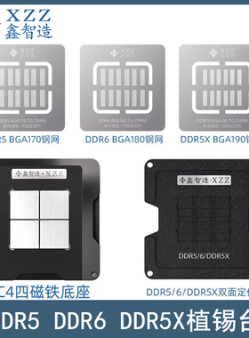 BGA170/BGA180/BGA190植锡台GDDR5/DDR6/5X显存颗粒芯片植株钢网