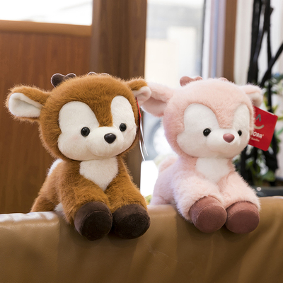 正版吾卢拉趴款小鹿公仔安抚玩偶