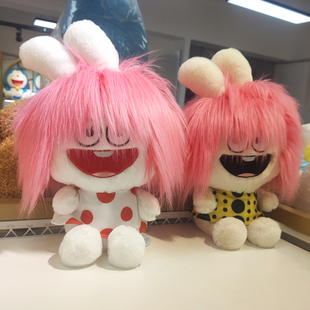 正版赛特嘟嘟红头兔娃娃公仔长毛小兔子玩偶百变造型毛绒玩具礼物