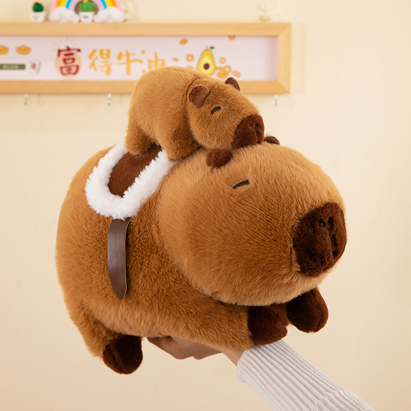 赛特嘟嘟卡皮巴拉公仔水豚君玩偶