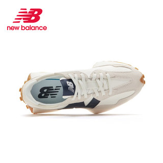 New Balance NB正品女款复古潮流百搭简约轻便运动休闲鞋WS327KB