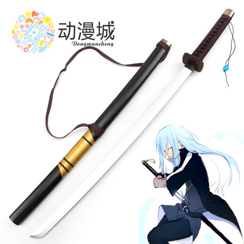 关于我转生成为史莱姆那件事利姆露道具cosplay动漫武器玩具木刀 - 封面