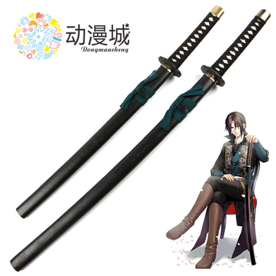 taobao agent Cosplay anime weapon Bo Sakura New Writing Group Okita President Okitama Sword Swordsman three -year -old three weapons all -wood