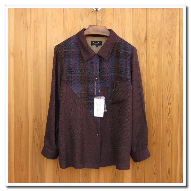 古著日系潮流時尚冬季女裝休閑街頭不規則單排扣腈綸面料襯衣6592在類目 女裝/女士精品, 毛針織衫中 - 來自Buy2taobao.com提供專業的淘寶代購服務