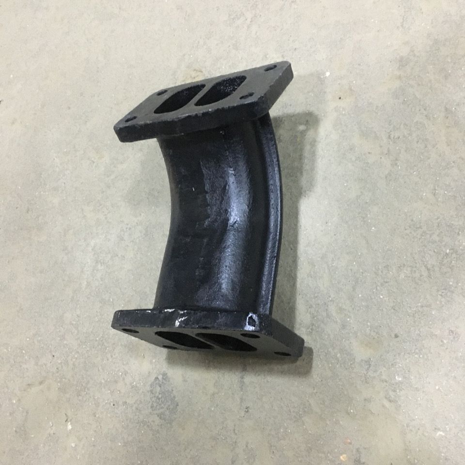 1804/2004/2204潍柴六缸WP6柴油机排气管增压器接管弯管接头