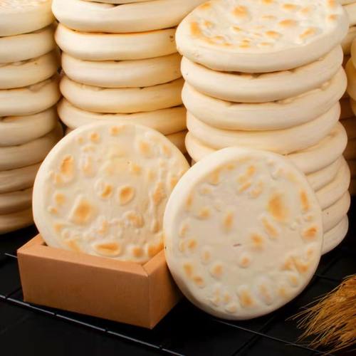 陕西特产肉夹馍专用白吉饼炸饼