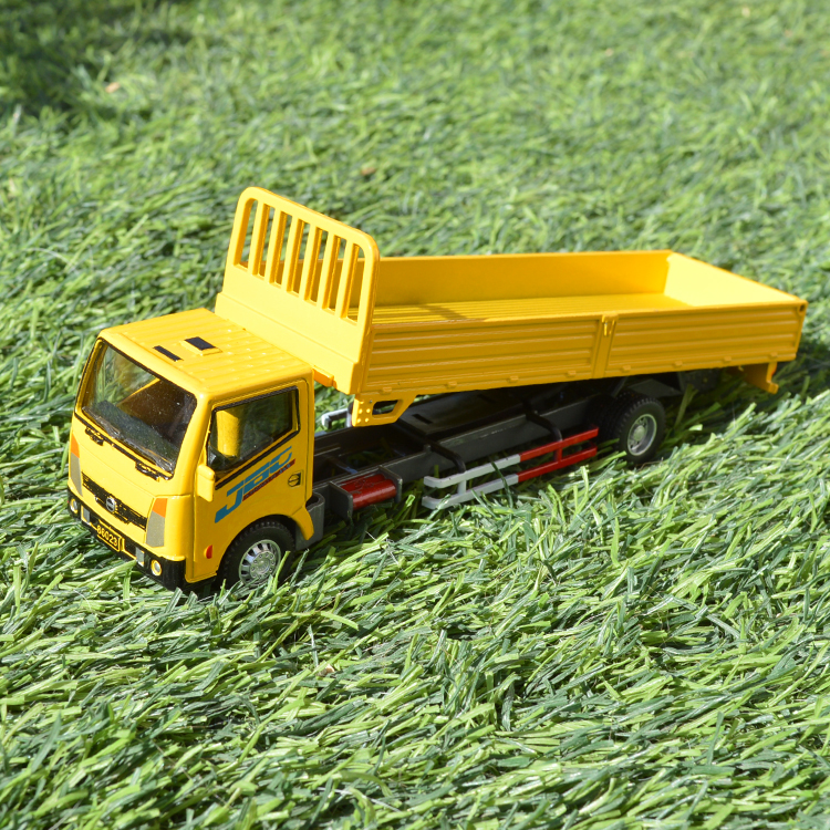 仿真轻型卡车儿童翻斗卡车男孩金属工程运输车模型拉货车玩具