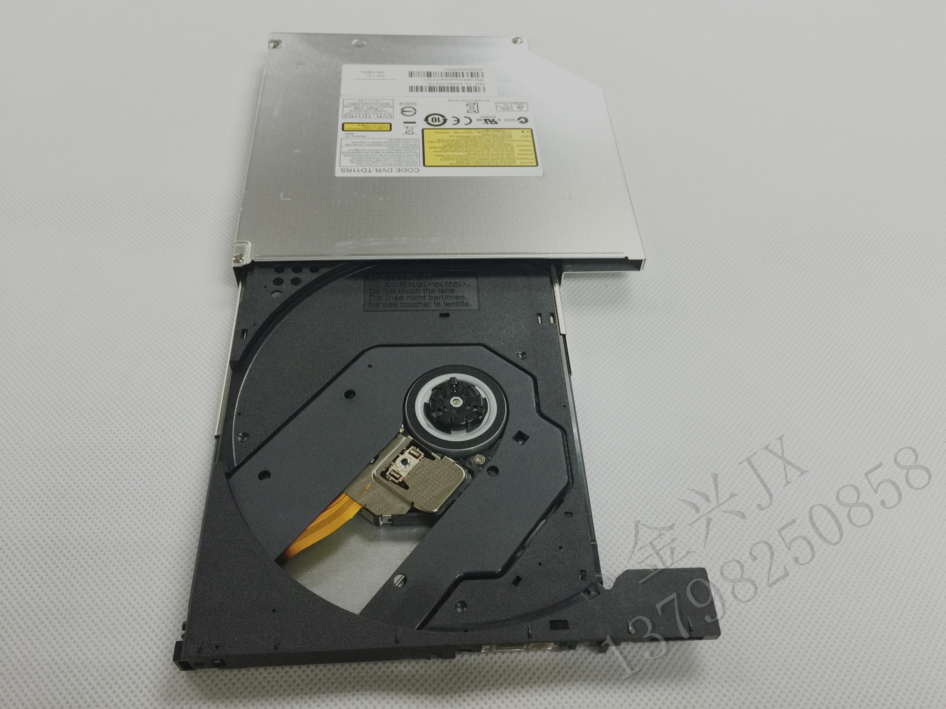 새로운 오리지널 파이오니어 노트북 내장 DVD-RW 버너 광학 드라이브 12.7MM 광학 드라이브 DVR-TD11RS
