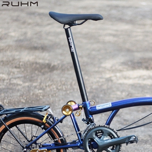 ruhm小布小步国布折叠自行车31.8*580mm座管坐杆座杆反装前飘后飘